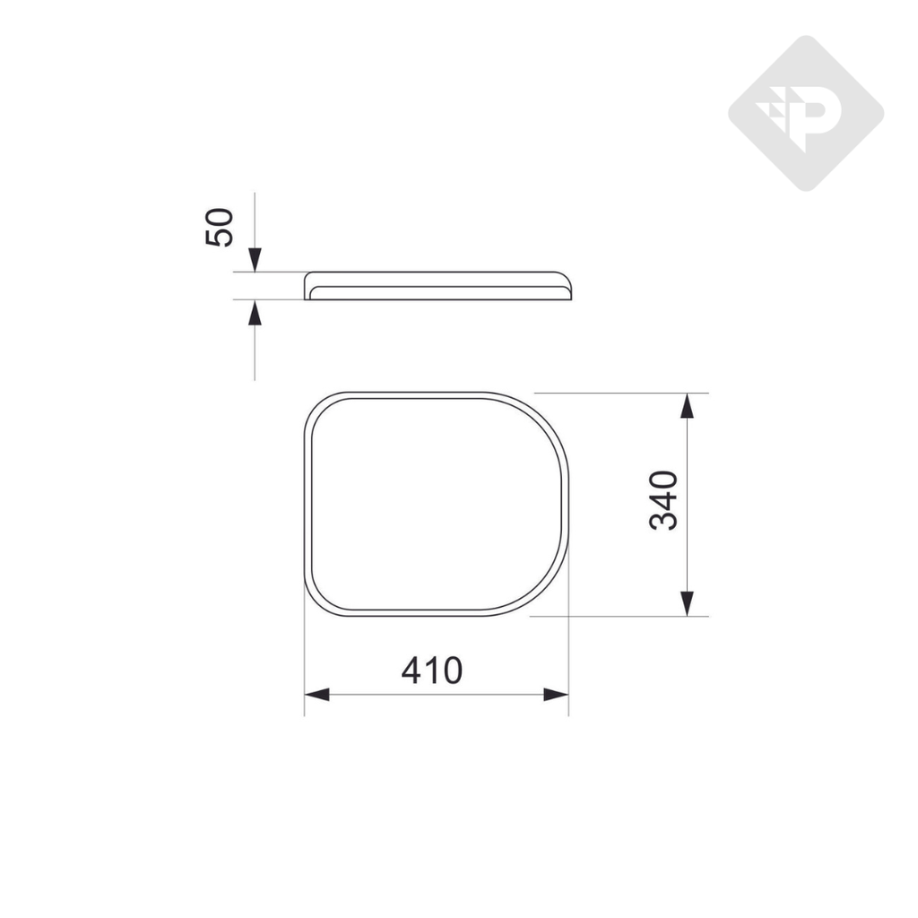 ASIENTO PARA INODORO AMALFI PIAZZA [B0106]