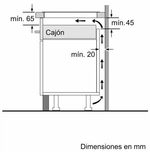 ANAFE DE INDUCCION 60CM NEGRO - BOSCH [PUE611BB5E]