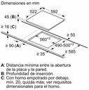 ANAFE VITROCERAMICO 60CM NEGRO - BOSCH [PKF611BB8E]