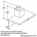 CAMPANA TIPO BOX 90CM ABSORCION 590M3/H ACERO - BOSCH [DWB96BC50]