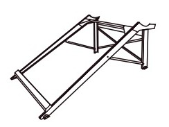 ESTRUCTURA PARA TERMOTANQUE SOLAR PRESURIZADO 200LTS - PEISA [10001600]