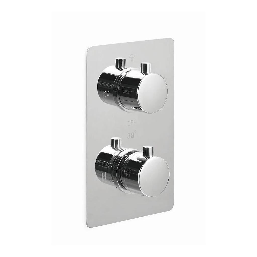 ACCESORIO MEZCLADOR TERMOESTÁTICA TERME DUCHA 3 FUNCIONES CROMADO - PIAZZA [54000]