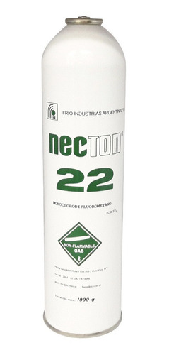 GAS REFRIGERANTE LATA 1 KG.-R22---"NECTON"---