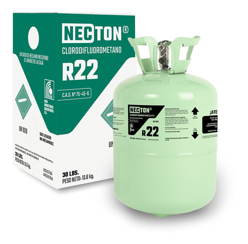 GAS REFRIGERANTE NECTON R22A 13.6 KG