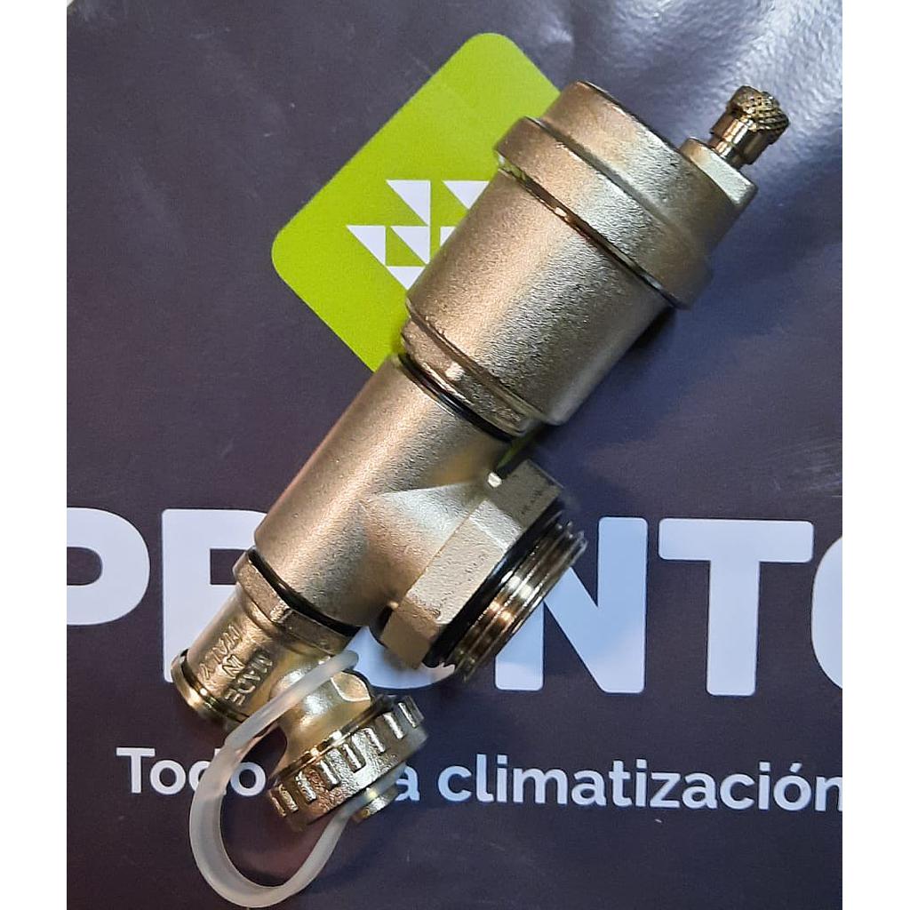TERMINAL PURGADOR AUTOMATICO Y GRIFO P/COLECTOR 1" - LATYN