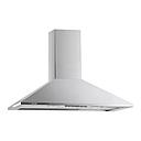 CAMPANA PRIMA 60CM - 1 MOTOR - TURBINA DOBLE - 3 VELOCIDADES - ABSORCION 510M3/H - BOTONERA PULSANTE - ACERO - SPAR [5941-400]