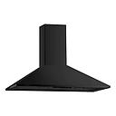 CAMPANA PRIMA 60CM - 1 MOTOR - TURBINA DOBLE - 3 VELOCIDADES - ABSORCION 510M3/H - CONTROLES DESLIZANTES - NEGRO - SPAR [5941-408]