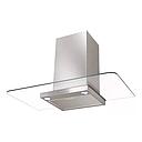 CAMPANA PARED NICE 90CM - 3 VELOCIDADES - TURBINA DOBLE - ACERO Y VIDRIO - SPAR - [6306-111]