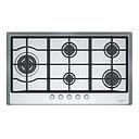 ANAFE A GAS 5 HORNALLAS 90CM FHM 905 - 1 TRIPLE CORONA - ACERO -SPAR [6600-123]