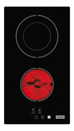 ANAFE ELECTRICO 2 HORNALLAS VITROCERAMICO 30CM TX 302 - NEGRO - SPAR [9010-013]