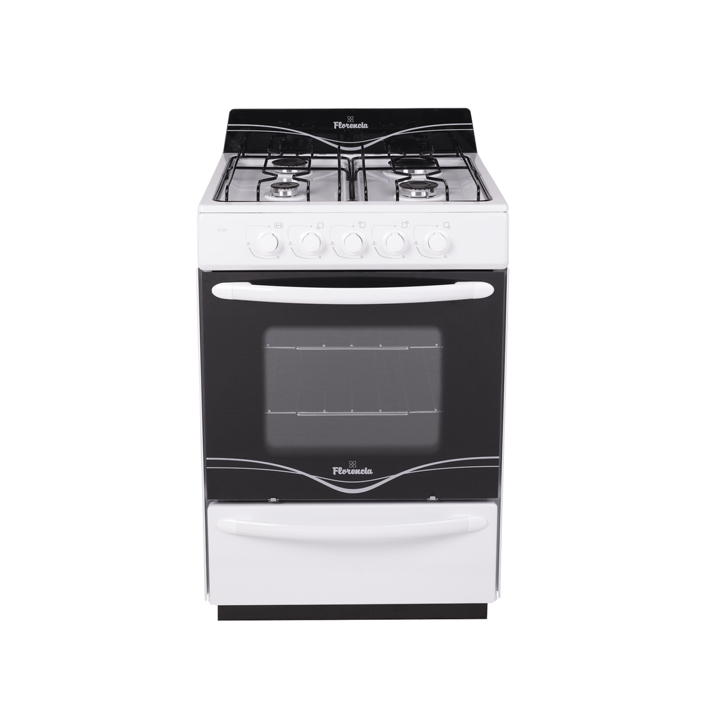 COCINA MULTIGAS 65LT 4 HORNALLAS CON ENCENDIDO ELECTRICO - BLANCO - FLORENCIA [FLOR5516F]
