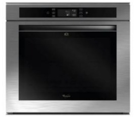HORNO ELÉCTRICO 67LTS - EFICIENCIA ENERGÉTICA A  - EMPOTRABLE - CON GRILL, DISPLAY DIGITAL Y TEMPORIZADOR - 60CMX60CM - ACERO INOXIDABLE -  WHIRLPOOL [AKZM656IX]