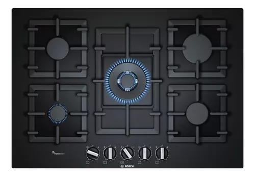 ANAFE A GAS 4 HORNALLAS NEGRO CON PARRILLAS DE HIERRO - BOSCH [PPP6A6B20] (copia)