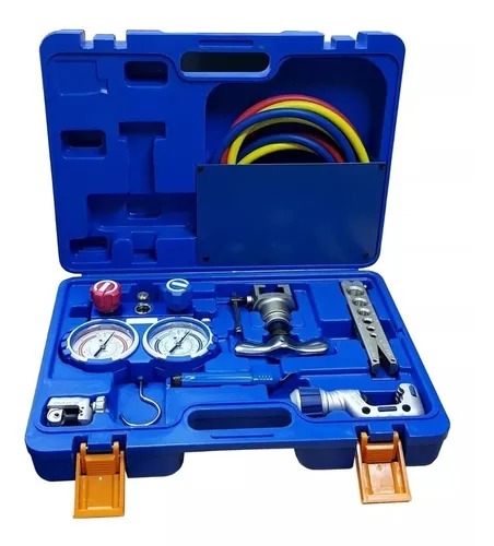 KIT CORTADORA, PESTAÑADORA, MANIFOLD R410A VALUE VTB-5B-I