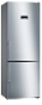 HELADERA NO FROST 279L  - EFICIENCIA ENERGÉTICA: E - FREEZER INFERIOR - GRIS- BOSCH [KGN49XIEP]