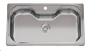PILETA SIMPLE LUXOR SI85 ACERO - JOHNSON [LUXOR SI85 A]