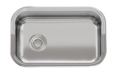 PILETA SIMPLE ZN 52/18 ACERO -  JOHNSON [ZN 52/18 A CR]