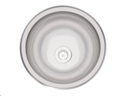 PILETAS VANITORY O 250L PULIDO
 ESPEJO ACERO - JOHNSON [O 250L]