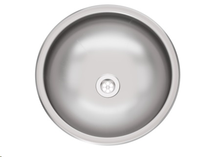 PILETAS VANITORY O 300L PULIDO
 ESPEJO ACERO - JOHNSON [O 300L]