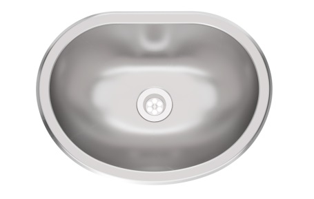 PILETAS VANITORY OV 330L PULIDO
 ESPEJO ACERO - JOHNSON [OV 330L]