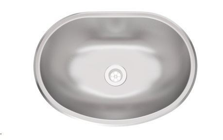 PILETAS VANITORY OV 370L PULIDO
 ESPEJO ACERO - JOHNSON [OV 370L]