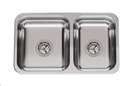 PILETA DOBLE RR 63 - SOPAPA 
AMERICANA ACERO - JOHNSON [RR 63]