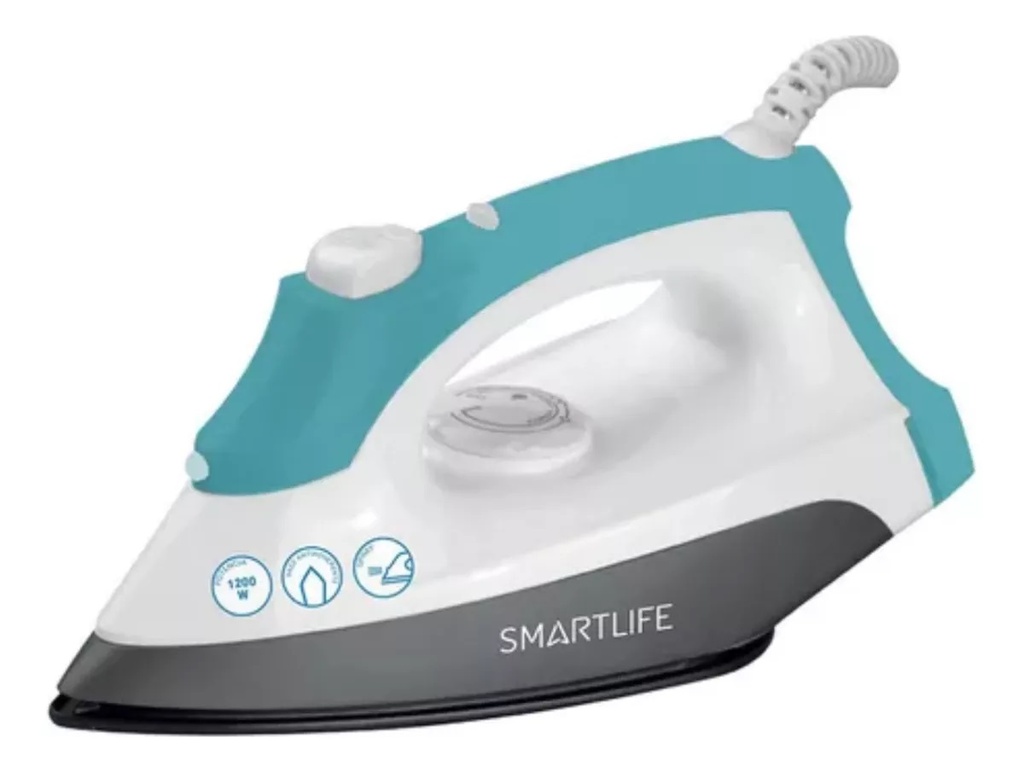 PLANCHA A VAPOR ANTIADHERENTE - SMARTLIFE [SL-SI2473PN]