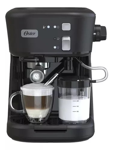 CAFETERA 3 EN 1: EXPRESSO, CAPSULAS Y ESPUMADOR - OSTER [OSBVSTEM5501B-054]
