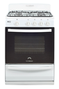 COCINA MULTIGAS 4 HORNALLAS CON REJILLAS DIVIDIDAS  - EFICIENCIA ENERGÉNITCA A+ - CRISTAL TEMPLADO - PARRILLA - BLANCO  - ORMAY [BIYU BL]
