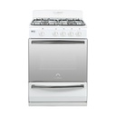 COCINA MULTIGAS 4 HORNALLAS CON REJILLAS DIVIDIDAS  - EFICIENCIA ENERGÉNITCA A+ - CRISTAL ESPEJADO - PARRILLA - BLANCO  - ORMAY [BIYU PLUS]