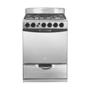 COCINA MULTIGAS 4 HORNALLAS CON REJILLAS DIVIDIDAS  - EFICIENCIA ENERGÉNITCA A+ - CRISTAL ESPEJADO - TIMER - LUZ - GRILL Y SPIEDO - ACERO INOXIDABLE - ORMAY [EUROPEA  A – IV]