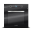 HORNO ELÉCTRICO 60 LTS -  EMPOTRABLE - CON GRIL, TIMER,  SPIEDO,  FUNCIONES Y TRIPLE CRISTAL - 60X60CM - NEGRO- ORMAY [HE-60D3]