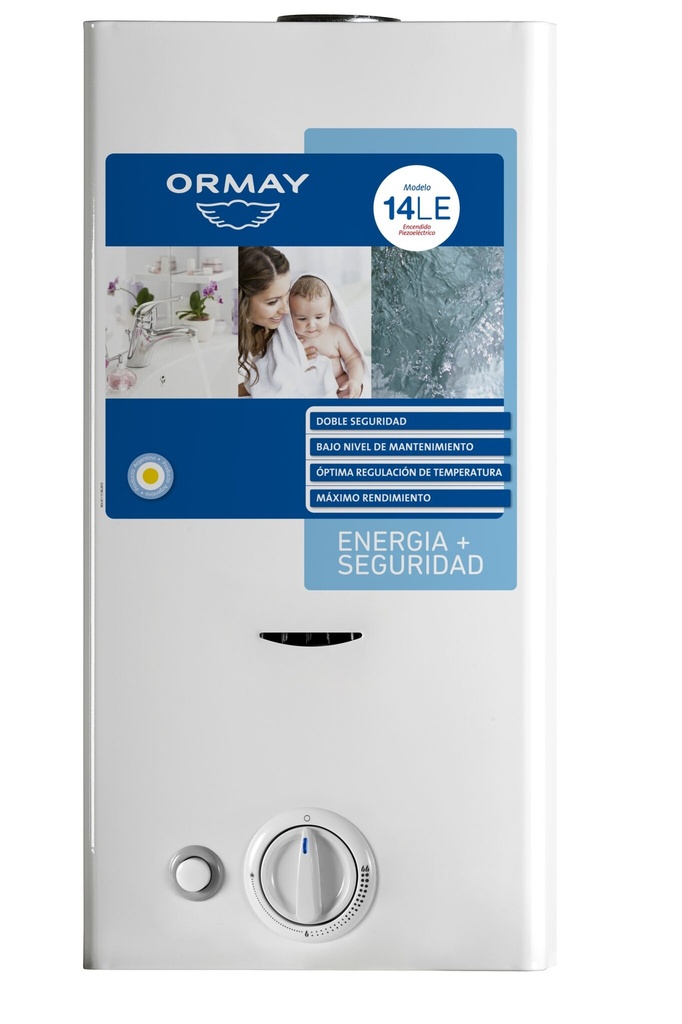CALEFON A GAS 12LTS - ORMAY [14 LE]