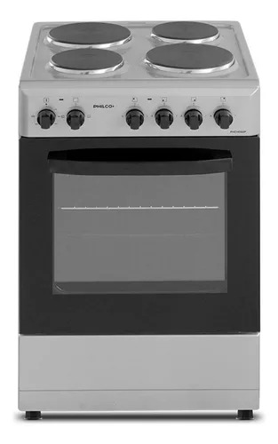 COCINA ELÉCTRICA 4 HORNALLAS 50CM PLATA - PHILCO [94PHCH050P]
