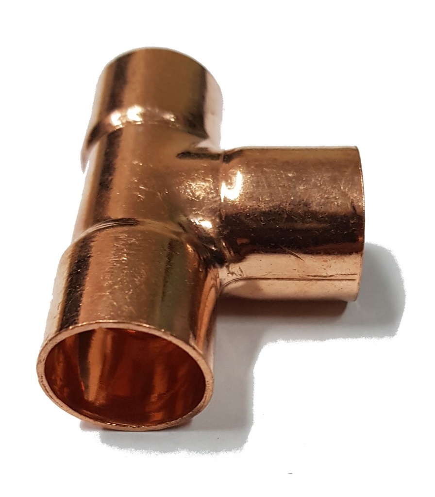 TEE DE COBRE Ø 3/4" - PARA SOLDAR