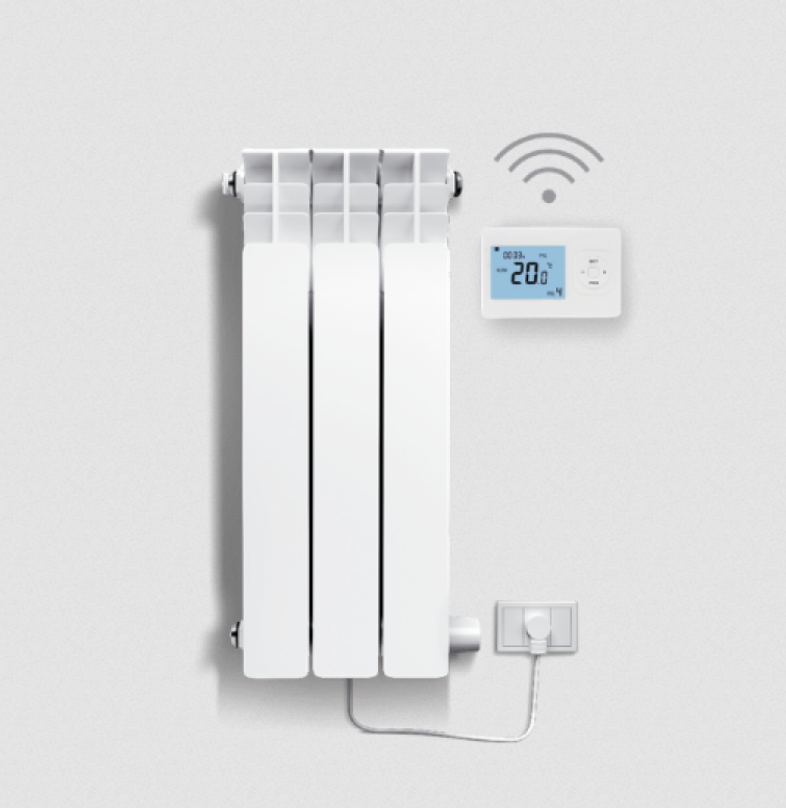 RADIADOR ELECTRICO EUTERMA 500 W C/TERM INALAM - 3 ELEMENTOS