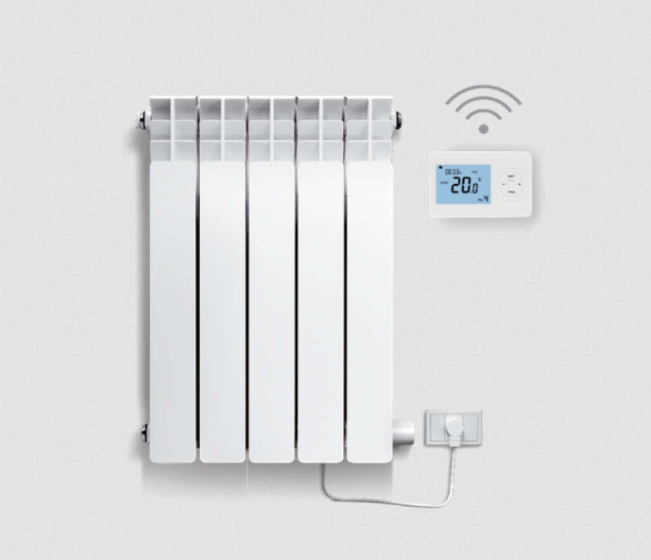 RADIADOR ELECTRICO EUTERMA 750 W C/TERM INALAM - 5 ELEMENTOS