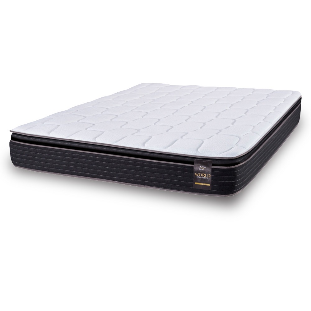 COLCHÓN CON RESORTES FINESSE - 2 1/2 PLAZAS QUEEN SIZE - 1.60x2.00 MTS - ALTURA: 25,5CM - KING KOIL [54906]