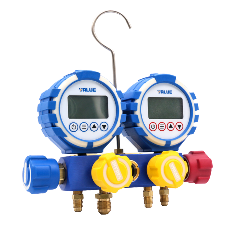 MANIFOLD DIGITAL VALUE R22/R32/R290/R410A VDG-4-S1