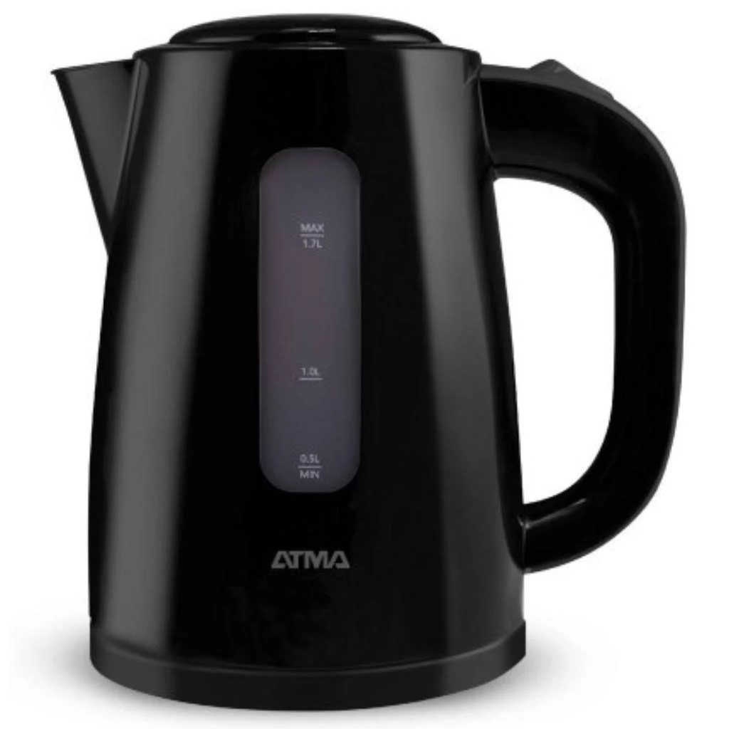 PAVA ELÉCTRICA 1,7LTS ESSENTIAL NEGRO - ATMA [91PE0821NAP]
