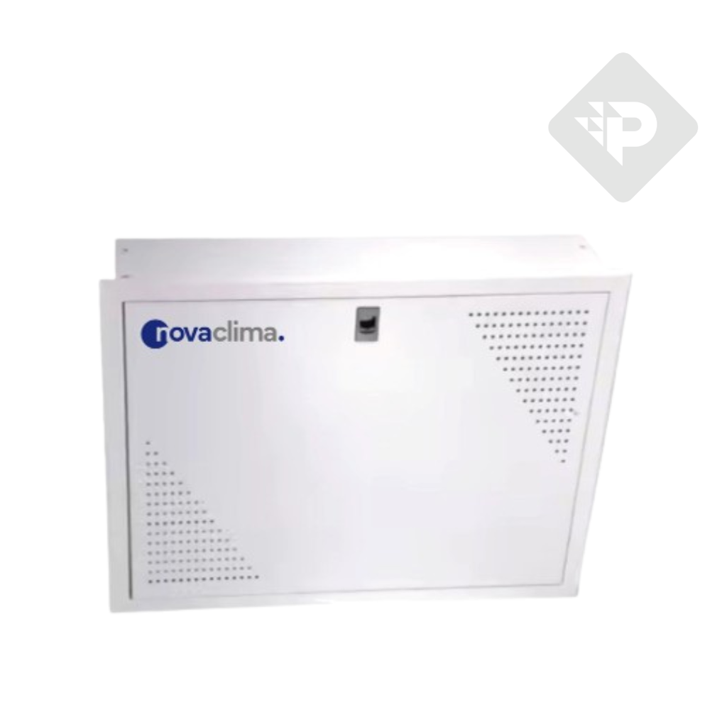 GABINETE 400X450X110 MM TAPA Y MARCO PINTADO BLANCO IMPORTADO - NOVA CLIMA