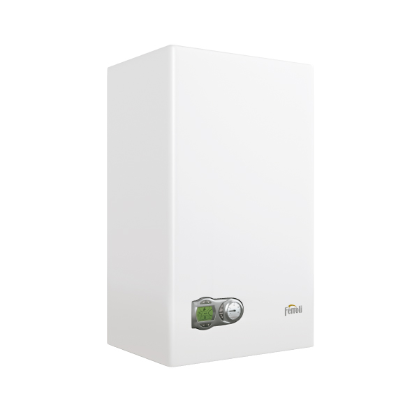 PACK CALDERA FORTUNA 40.000 KCAL GAS NATURAL TIRO FORZADO - CALEFACCIÓN CON SALIDA DE GASES - FERROLI
