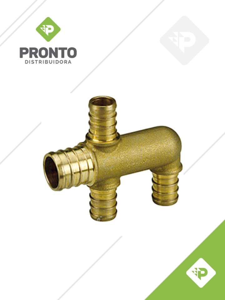 RACOR COLEC. MULTIF. 1 ENTR 3/4 X 3 SAL.1/2 COD GZ152Y041