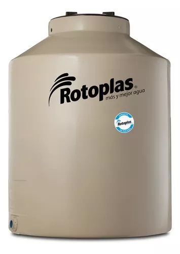 TANQUE MULTICAPA 1100LTS CON VÁLVULA Y FLOTANTE - GARANTÍA DE POR VIDA - ROTOPLAST [500019]