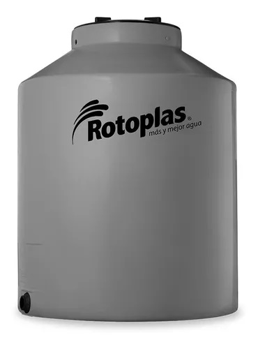 TANQUE MULTICAPA 1100LTS CON TAPA Y CONEXIÓN TERMOFUSIONADA - GARANTÍA 25 AÑOS - ROTOPLAST [500019]