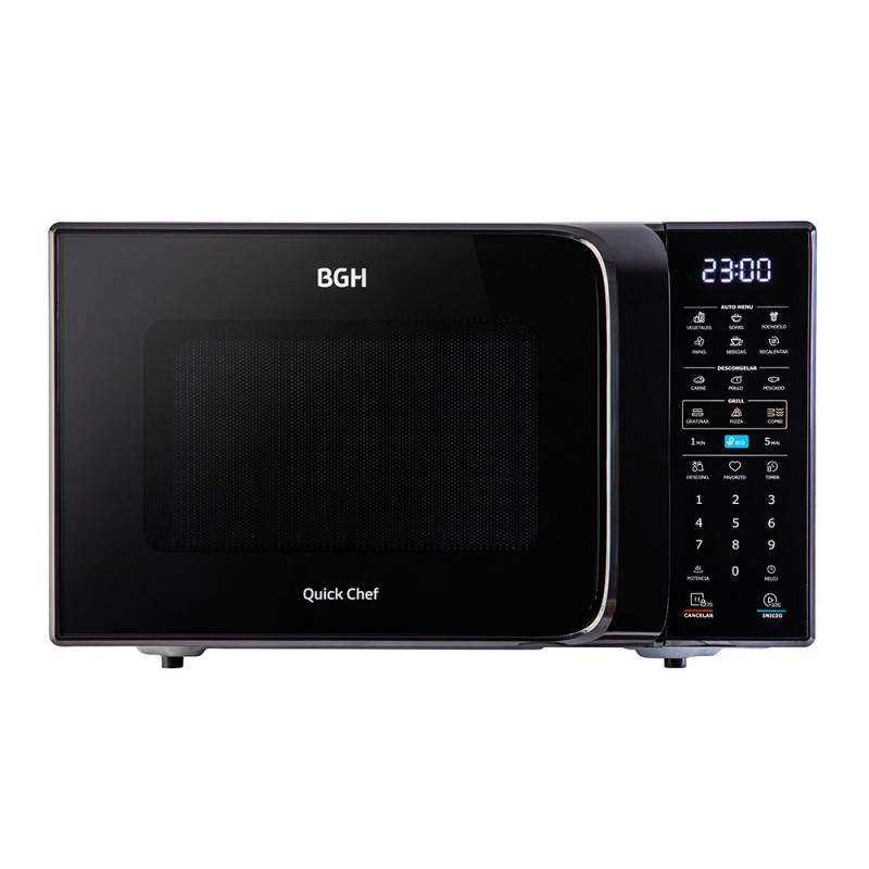 MICROONDAS 23LTS QUICK CHEF - NEGRO - BGH [B223DN20I]