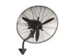 VENTILADOR INDUSTRIAL PARA PARED 26" 230W