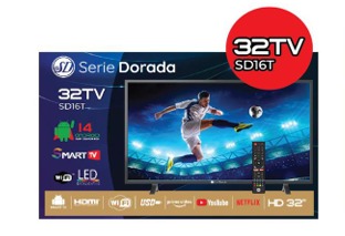 TELEVISOR SMART 32" - SERIE DORADA [SD16T]