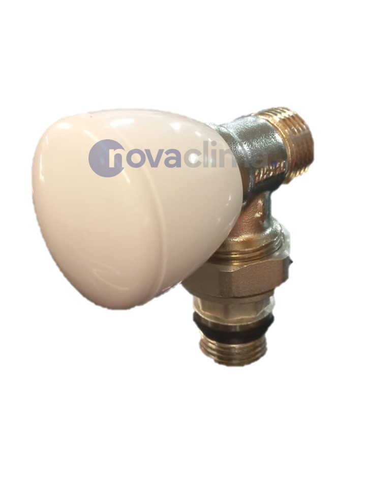 VALVULA ESCUADRA 1/2" PARA NIPLE - NOVA CLIMA
