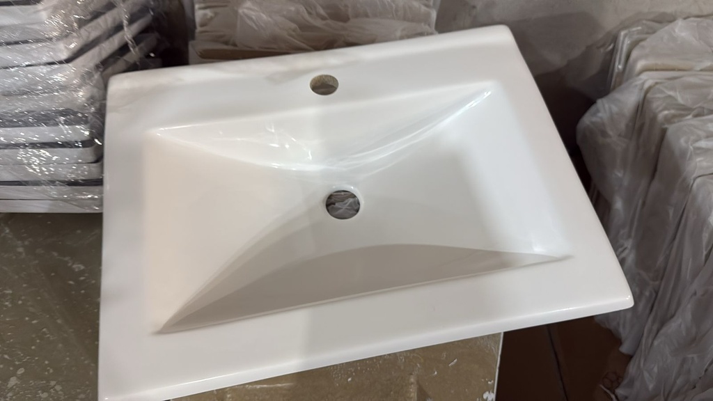 BACHA FIBRA DE VIDRIO 50 CM 1 AGUJERO 